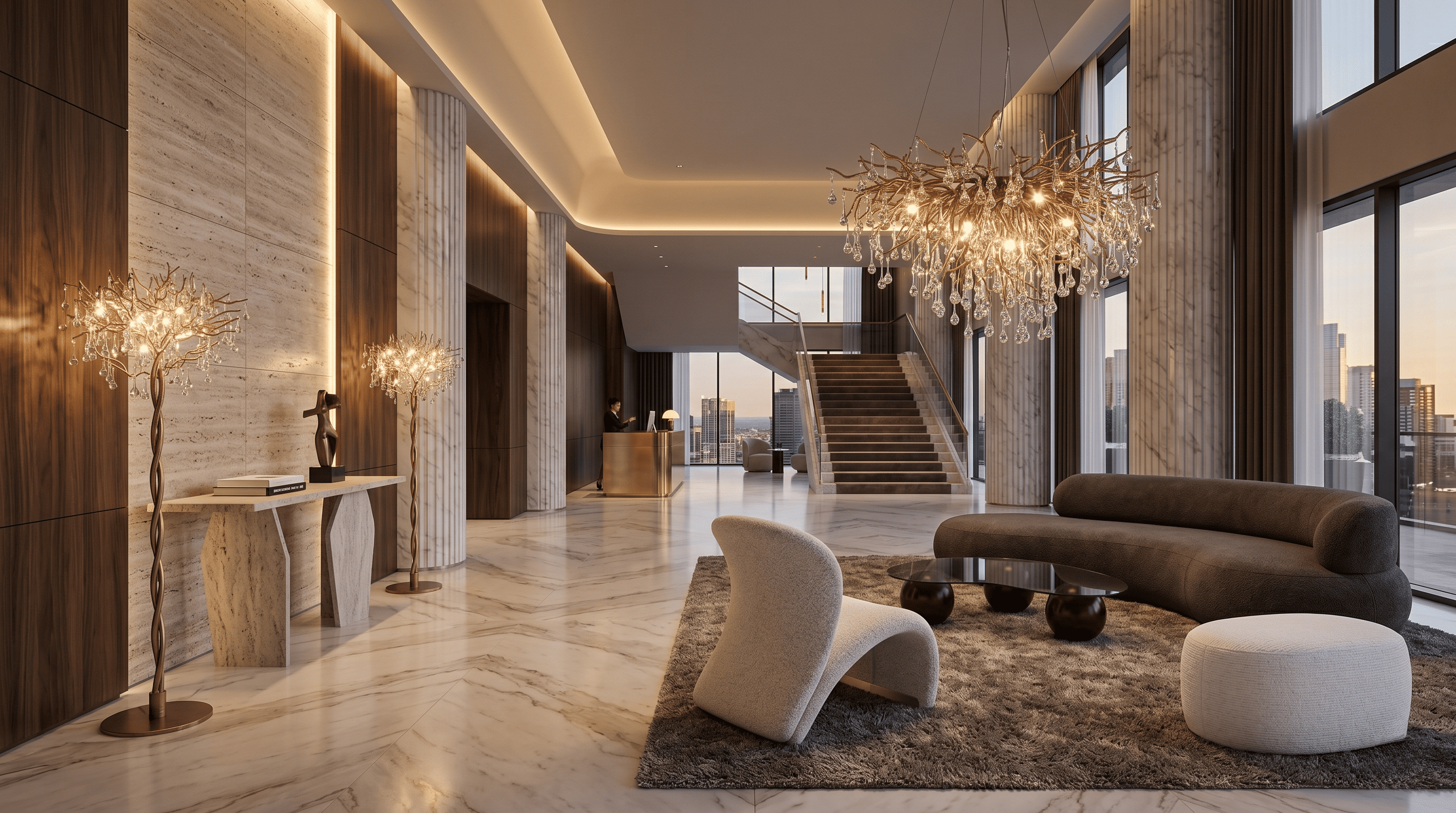 Lobby hotelowe