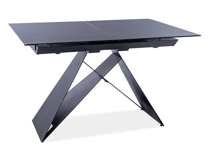 Stół rozkładany WESTIN SG czarny  80x120(160) SIGNAL