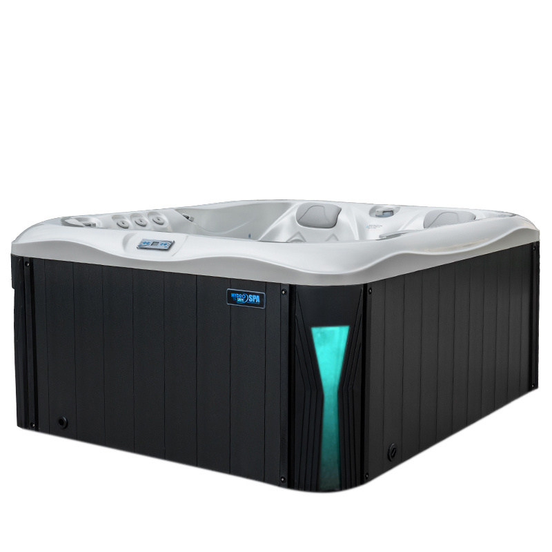 Jacuzzi ogrodowe 3-os. z hydromasażem SPA-530 210x170 cm biały/antracyt - HS_SPA530-5839