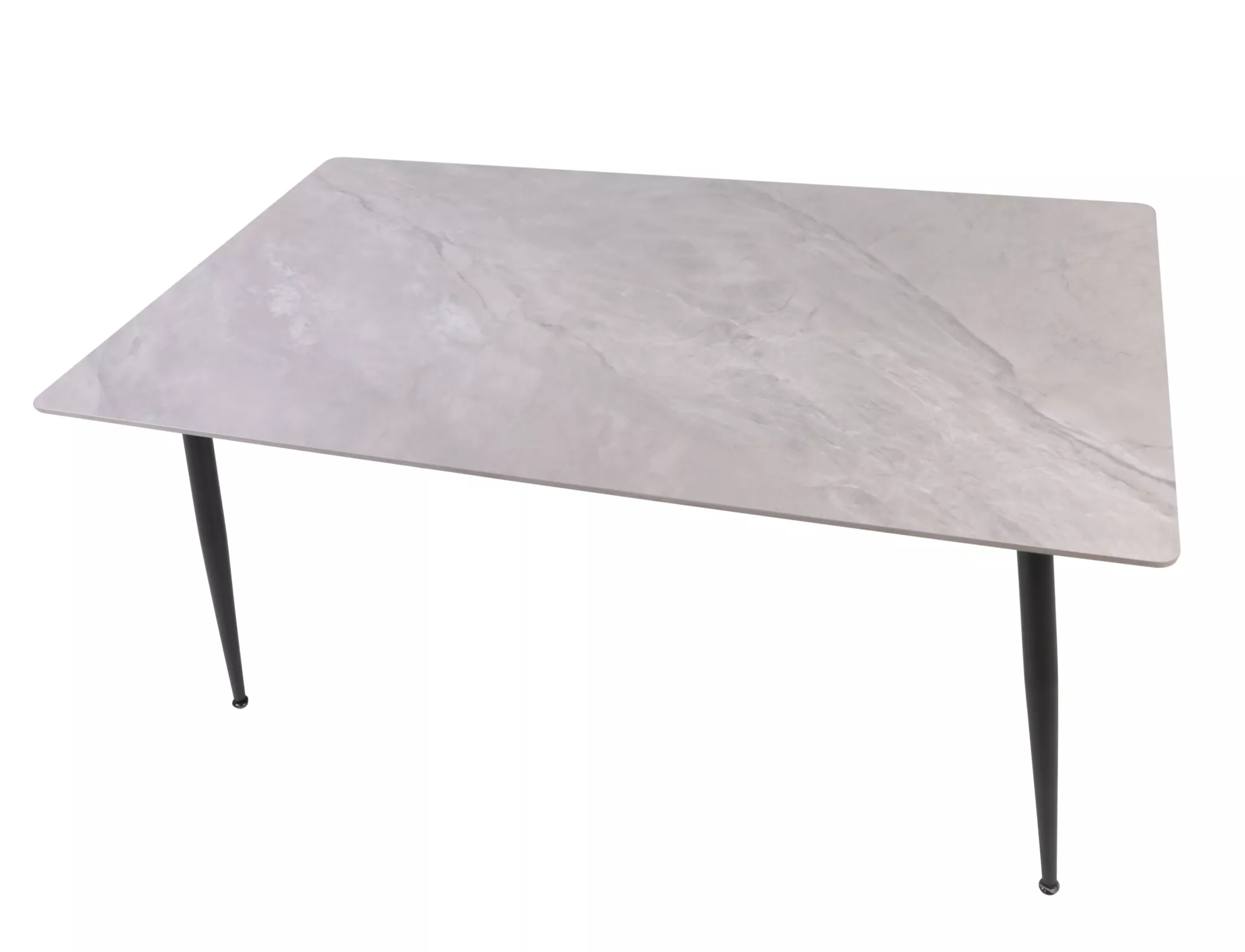 Stół jadalniany ceramiczny RION 160x90 szaro-czarny - RIONSZC160