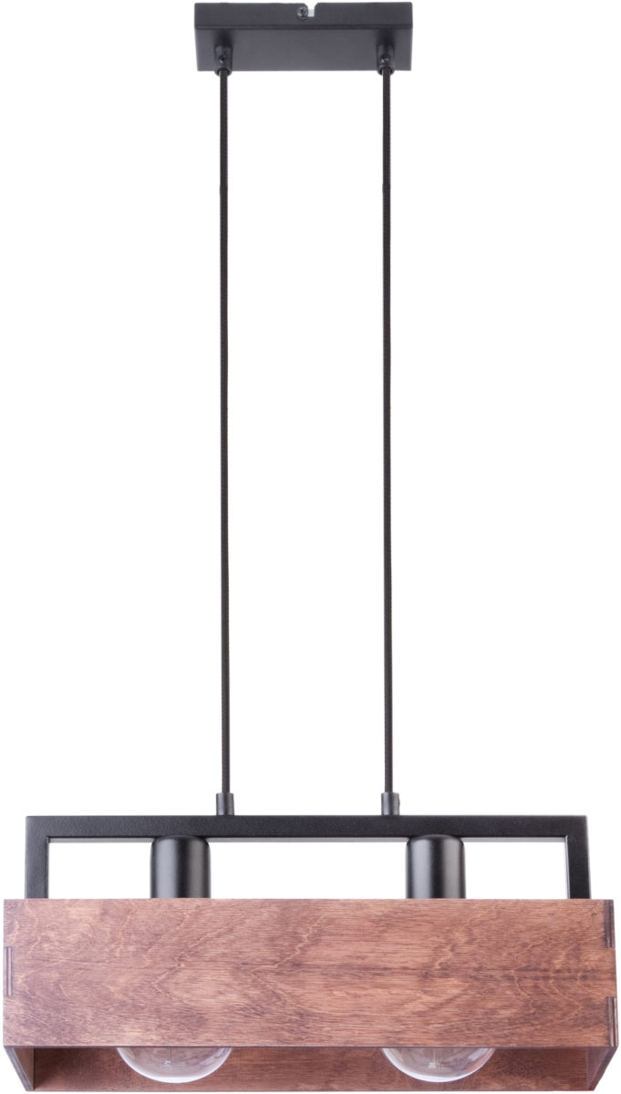 DAKOTA 2 lampa wisząca BRĄZ
