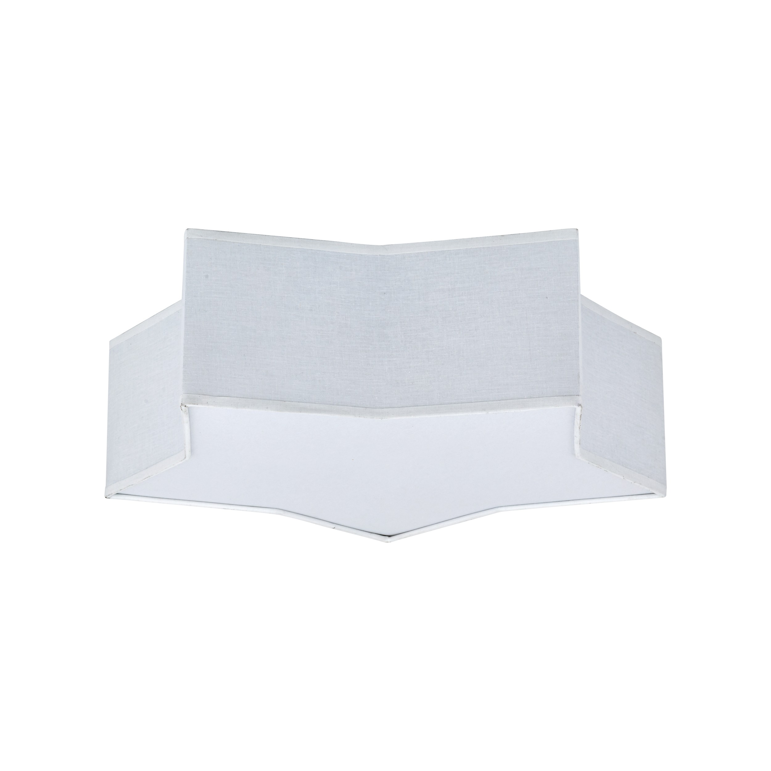 Lampa sufitowa STAR biała w kształcie gwiazdy 45x43x13cm - TK_4514