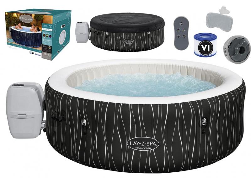 JACUZZI LAY-Z-SPA HOLLYWOOD AIR JET z pokrywą 196 X 66 cm - BES60059