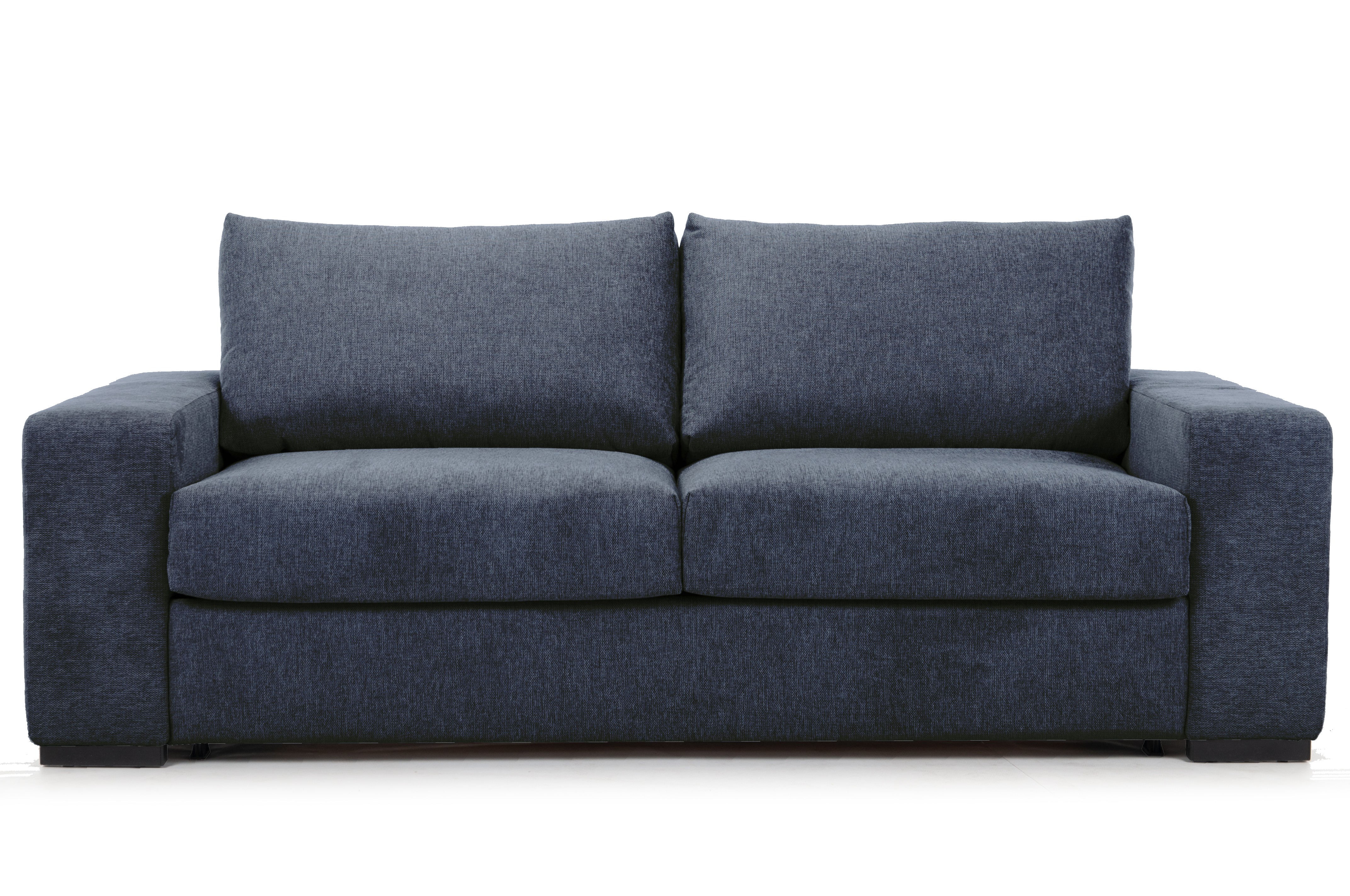 Sofa rozkładana Clasico granatowa MEBLEX - CLASICO3-BREGO86DARKBLUE