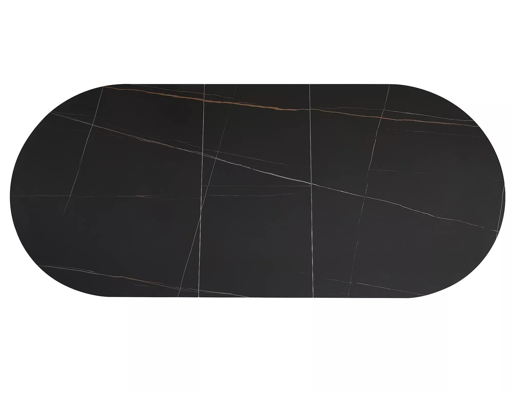 Stół rozkładany GASTON CERAMIC 140(180)x80 czarny - GASTONC140