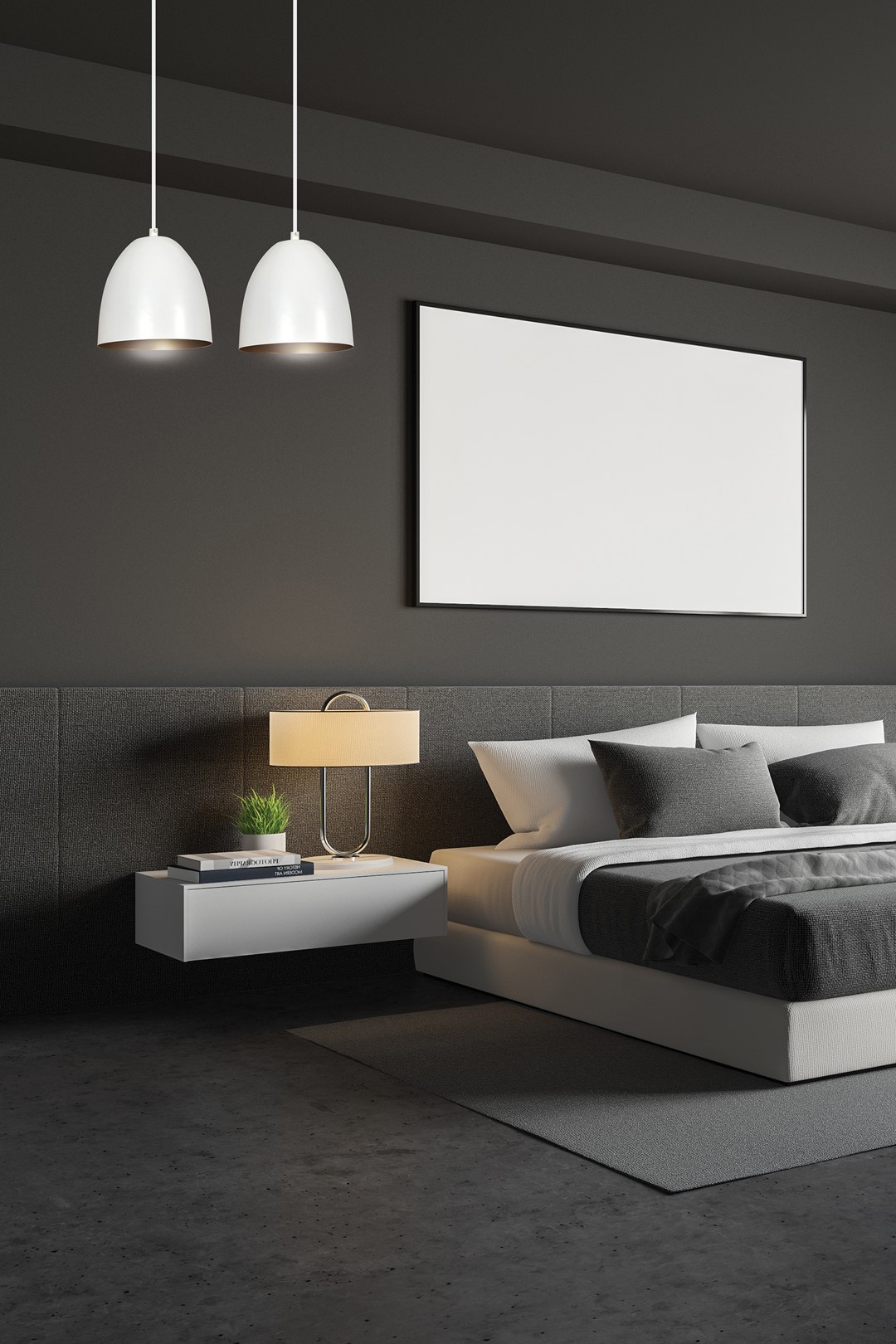 Lampa wisząca LENOX Biały/Złoty 411/2 - 411/2
