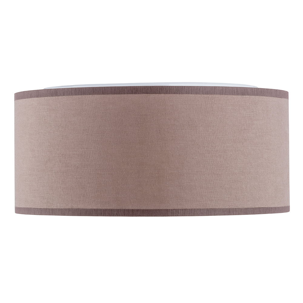 Lampa sufitowa RONDO kremowa okrągła 50x13cm - TK_3337