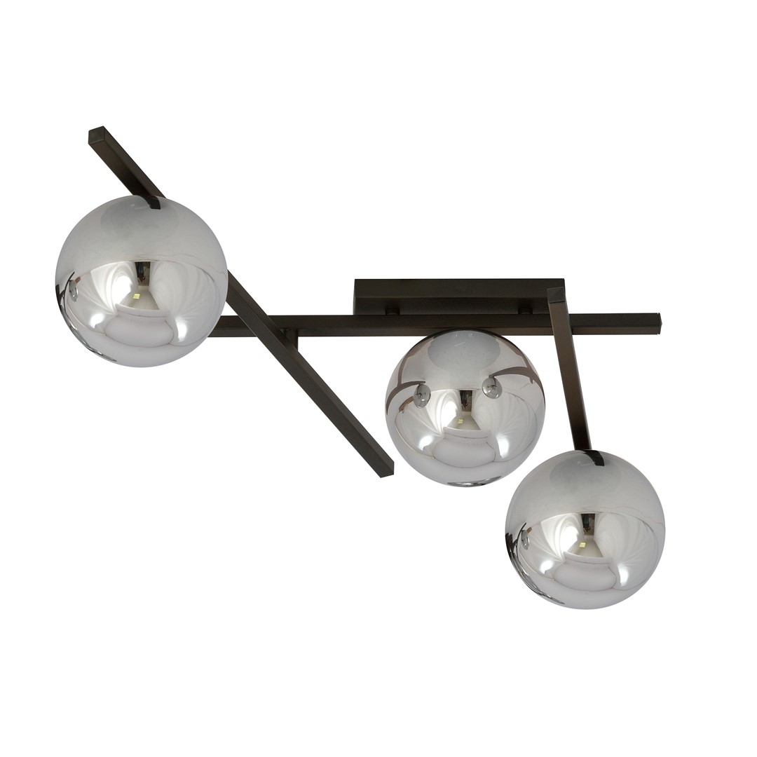 Lampa sufitowa SMART Czarny 1104/3 - 1104/3
