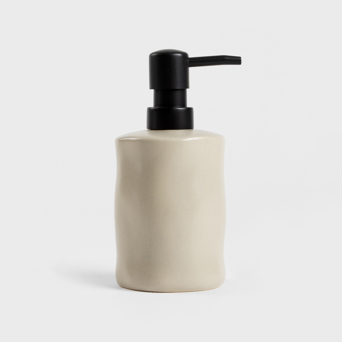 Dozownik ceramiczny MAGRIT 7,5x18 cm beżowy