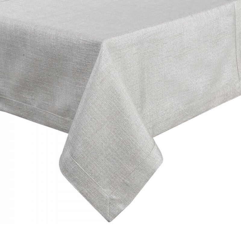 OBRUS STELLA 2 145 X 240 CM SREBRNY - EU_390453