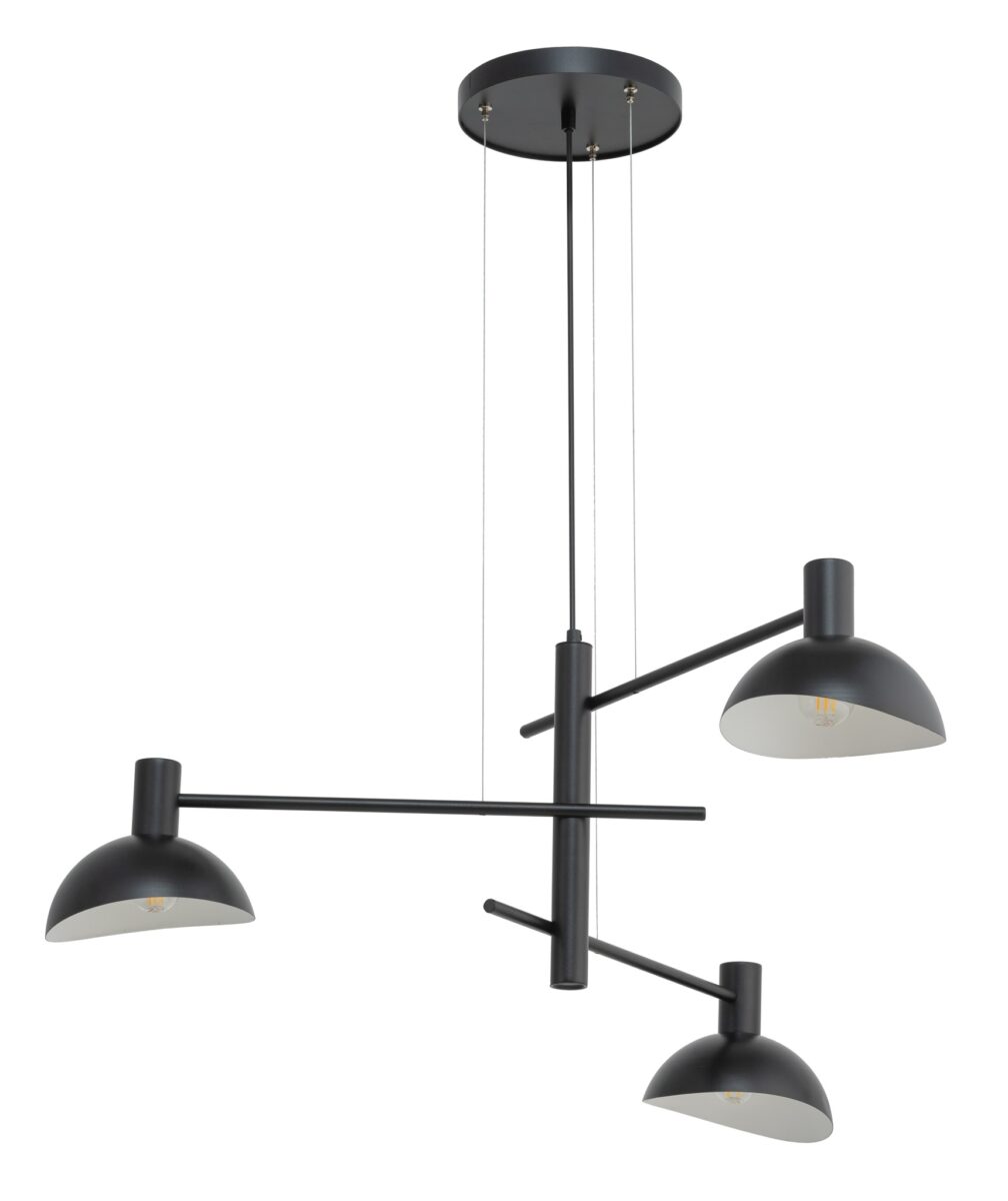 ARTIS 3 lampa wisząca czarny