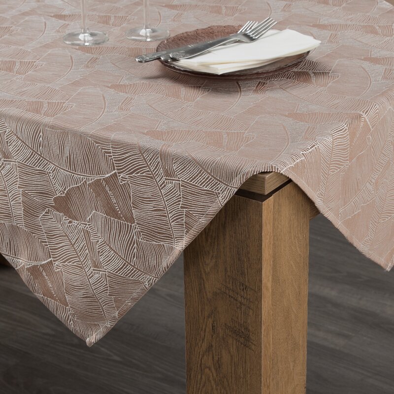 OBRUS ISLA 85 X 85 CM CIEMNOBEŻOWY - EU_440381