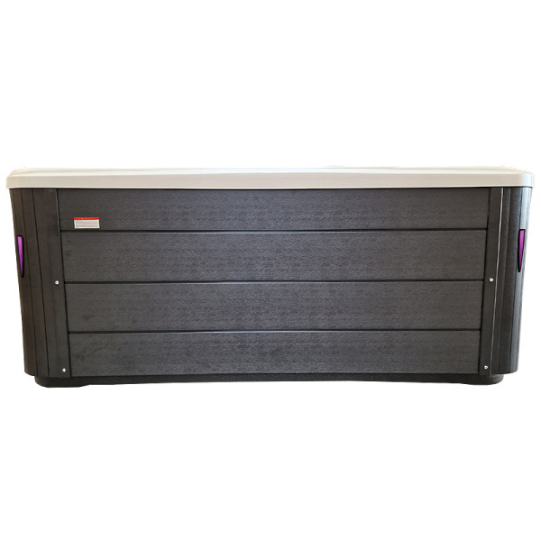 Jacuzzi ogrodowe 5-os. z hydromasażem SPA-702 230x230 cm biały/antracyt - HS_SPA702-2516