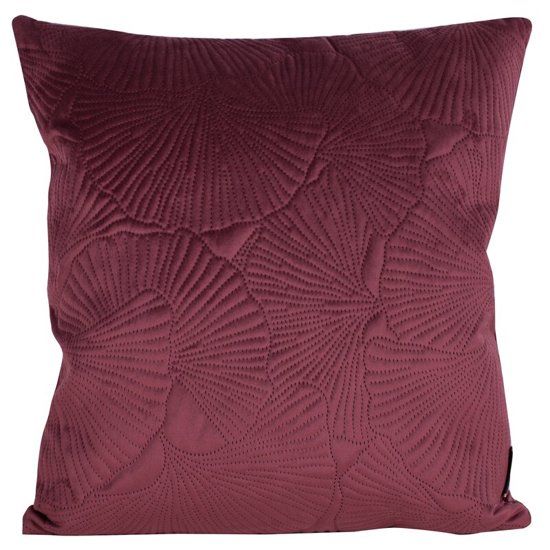 POSZEWKA VELVET 45 X 45 CM BORDOWY