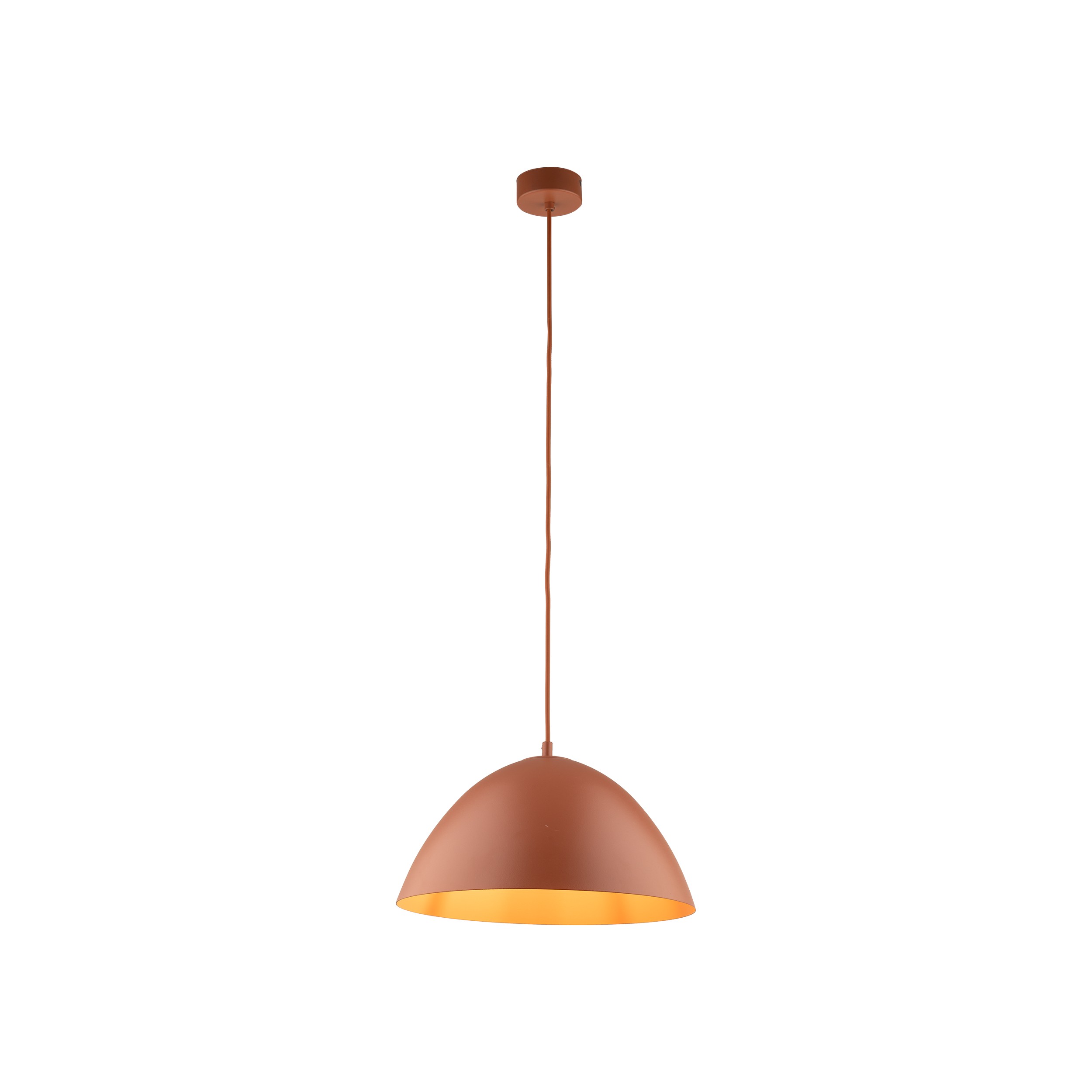Lampa wisząca FARO ceglana 165x34cm - TK_10259