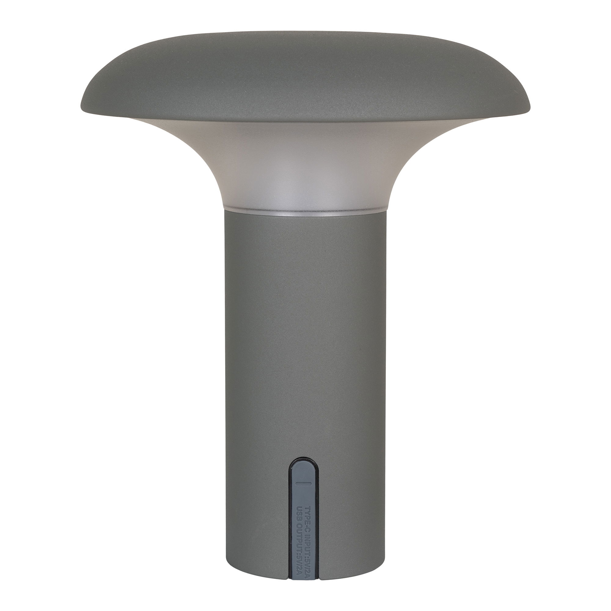 Lampa akumulatorowa RAMSEY kabel ładujący USB-C, wodoodporna wtyczka - szary - 6405190
