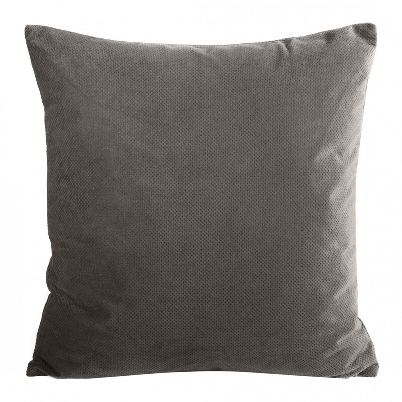 POSZEWKA MILO 45X45 CM POPIELATY