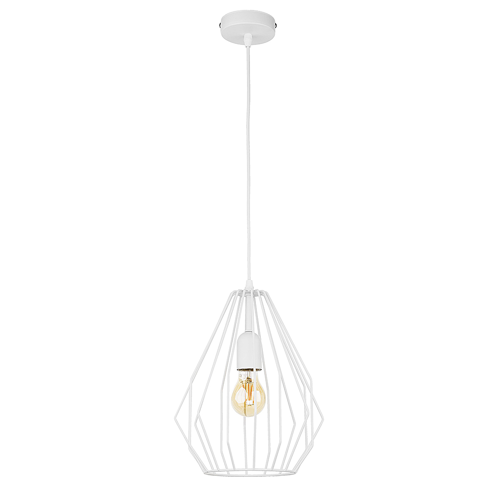 Lampa wisząca BRYLANT biała 130x23cm - TK_2223