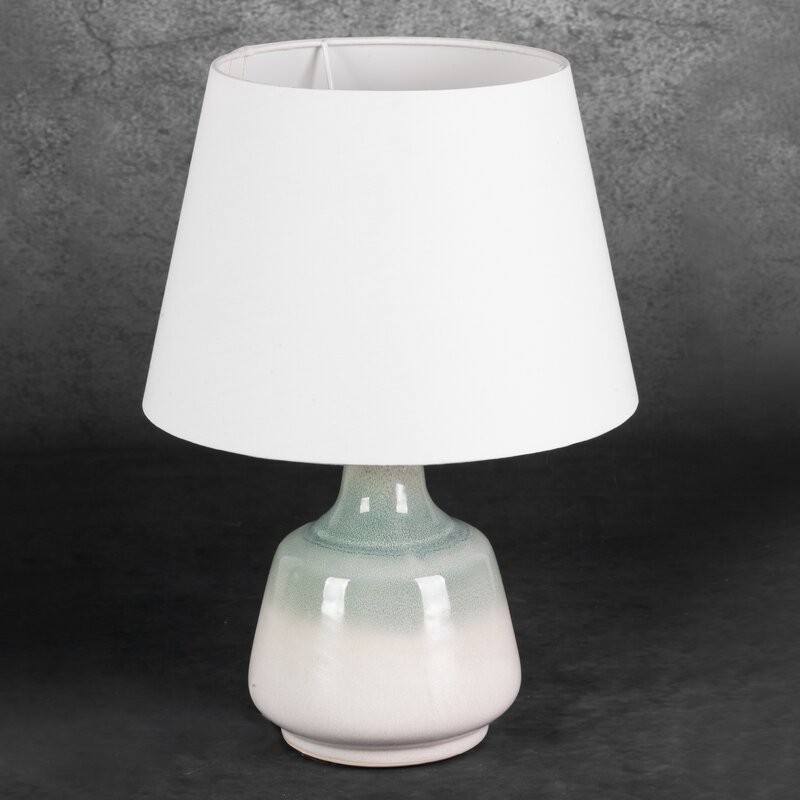 Lampa stołowa LIANA kremowa 27x27x41 cm - EU_402035