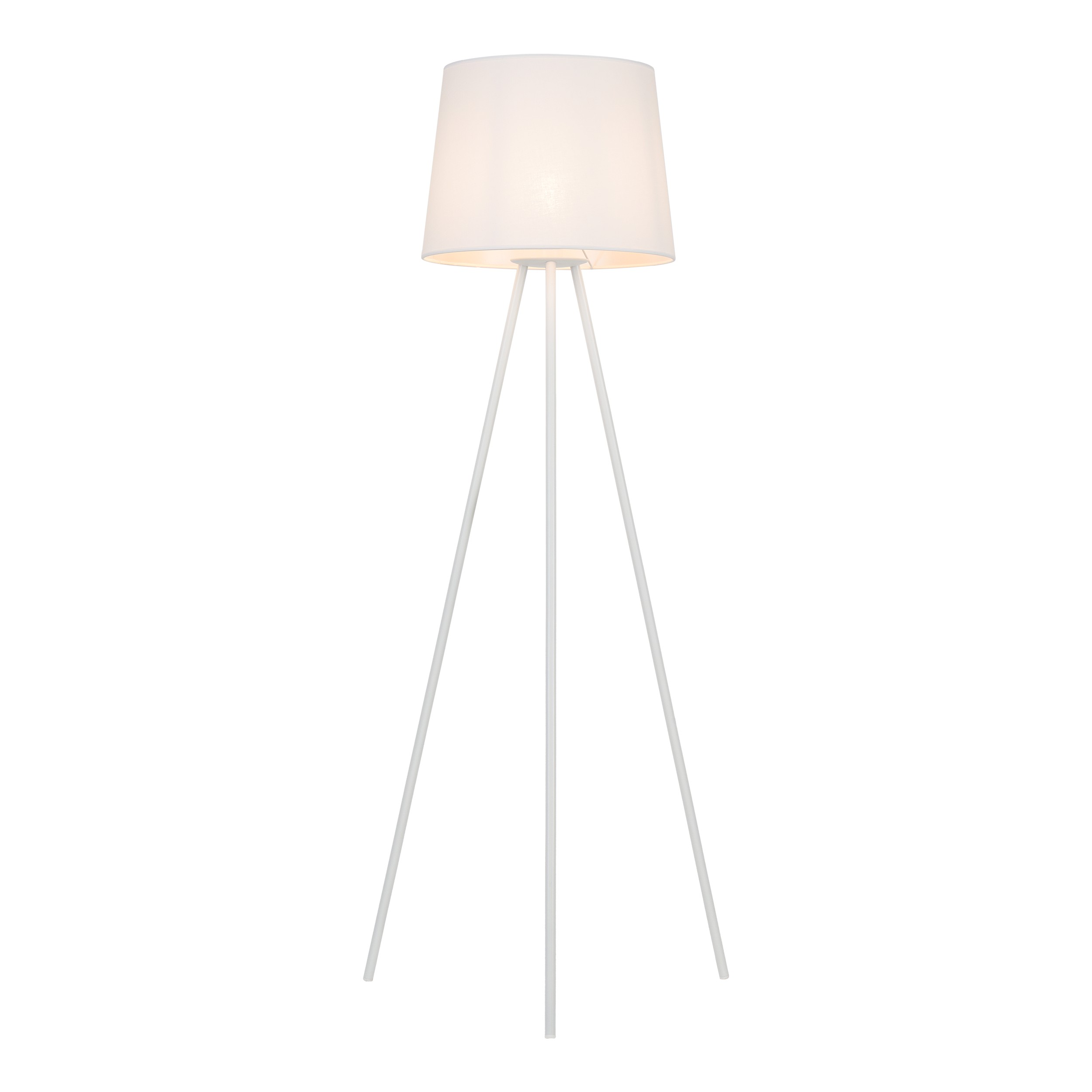 Lampa podłogowa ISEO biała na metalowych nogach - TK_5420