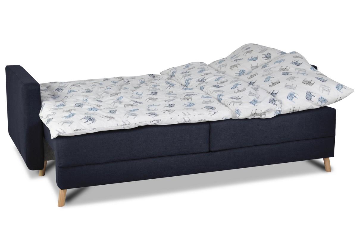 Sofa Scandi granatowa MEBLEX - SCANDINEW-AUSTIN15DARKBLUE