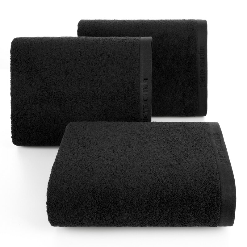 RĘCZNIK PIERRE CARDIN EVI 70X140 CM CZARNY - EU_375048