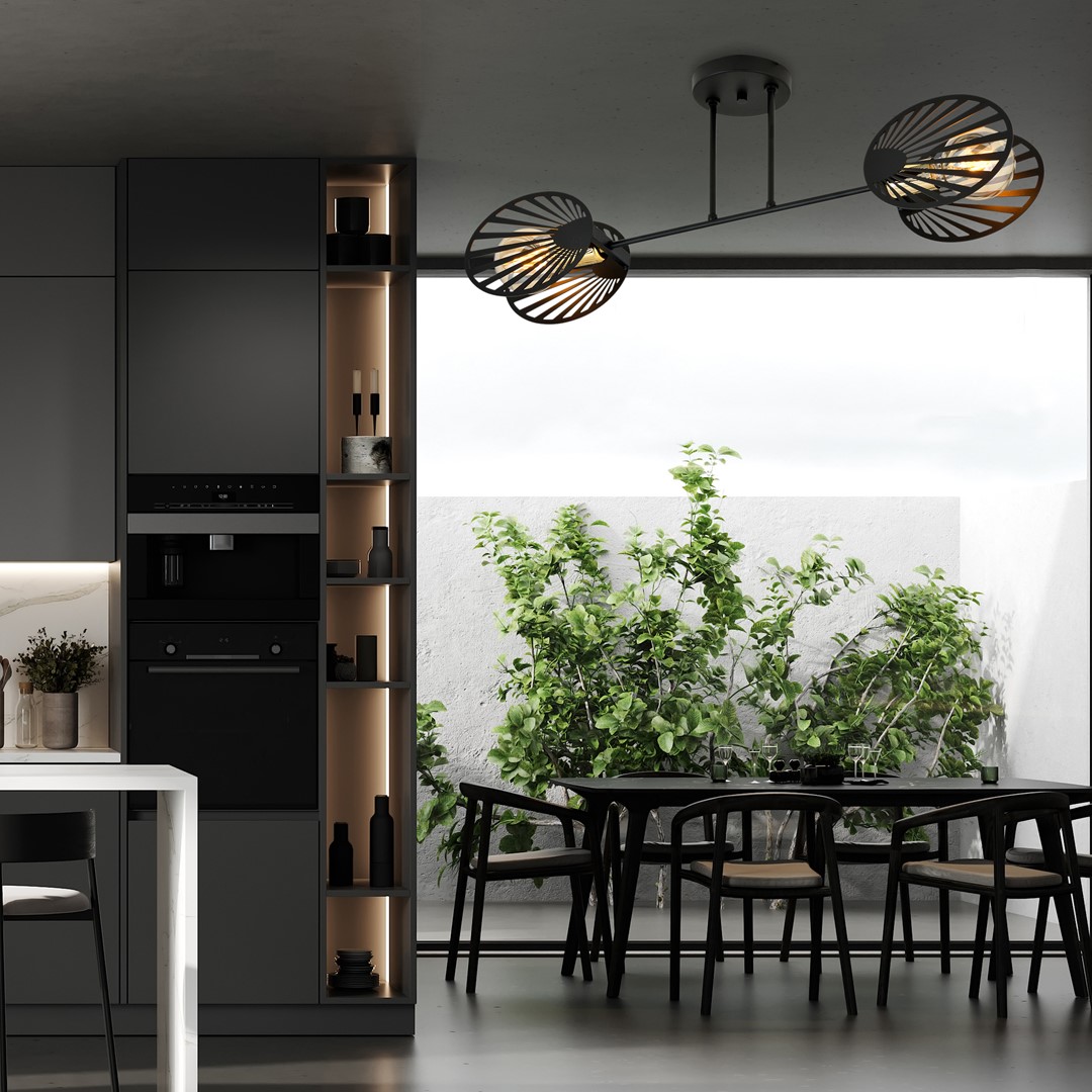 Lampa sufitowa TALIA Czarny 1181/2 - 1181/2