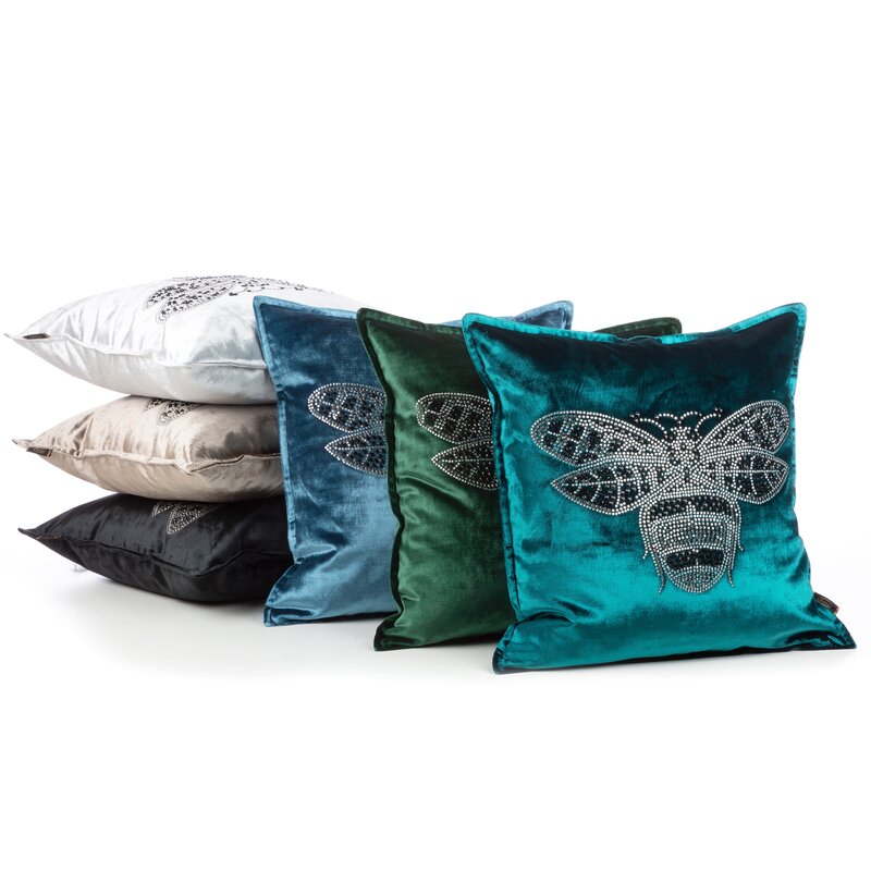 POSZEWKA ROYAL 2 45 X 45 CM NIEBIESKI - EU_390228