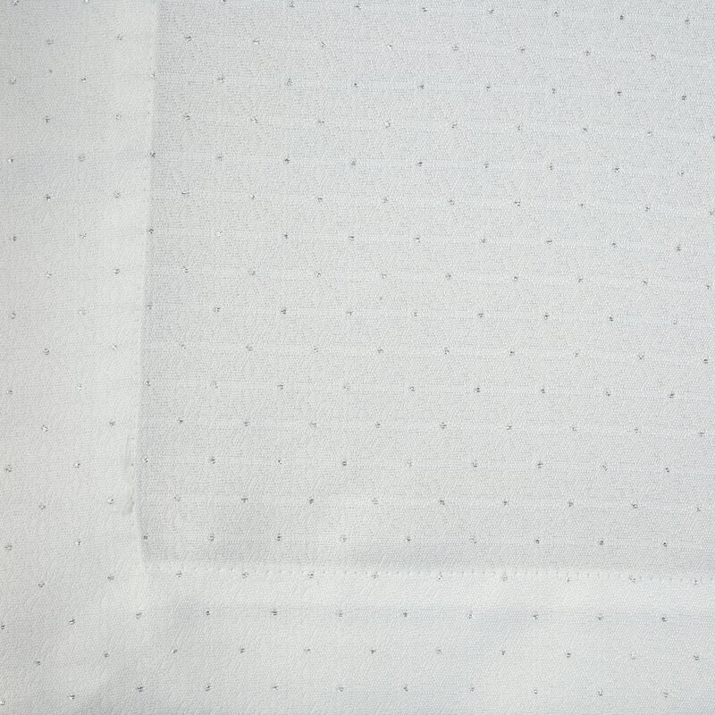 OBRUS ELLEN 85 X 85 CM BIAŁY - EU_391228