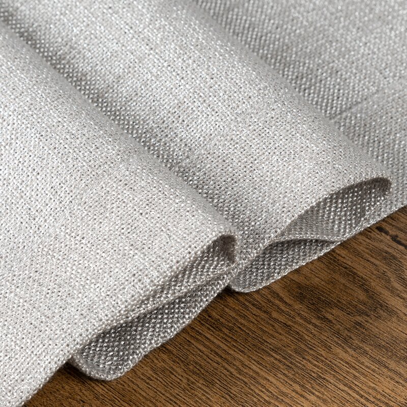 OBRUS STELLA 2 85 X 85 CM SREBRNY - EU_390432