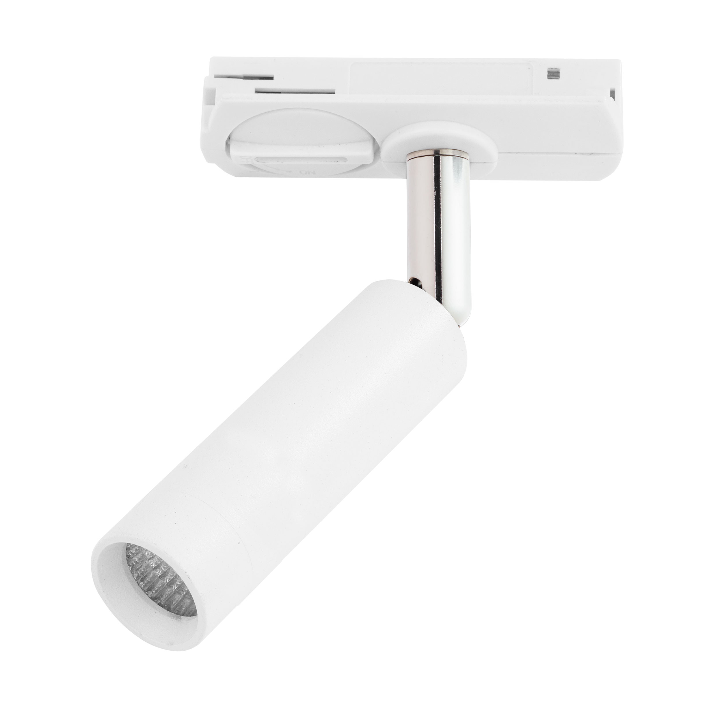 Lampa listwowa TRACER biała z chromowanym elementem regulowana 14x7x3cm