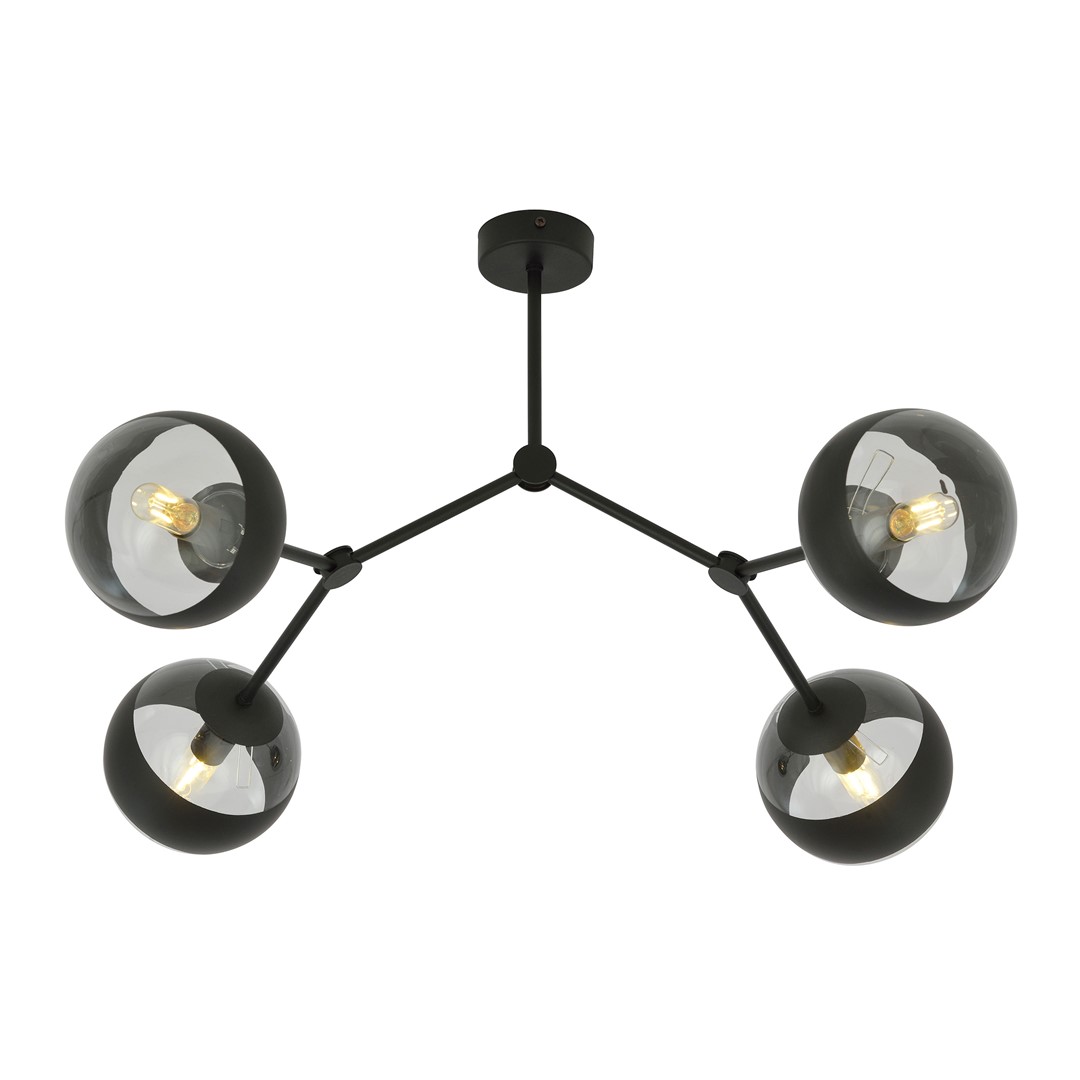 Lampa sufitowa SPACE Czarny 1135/4