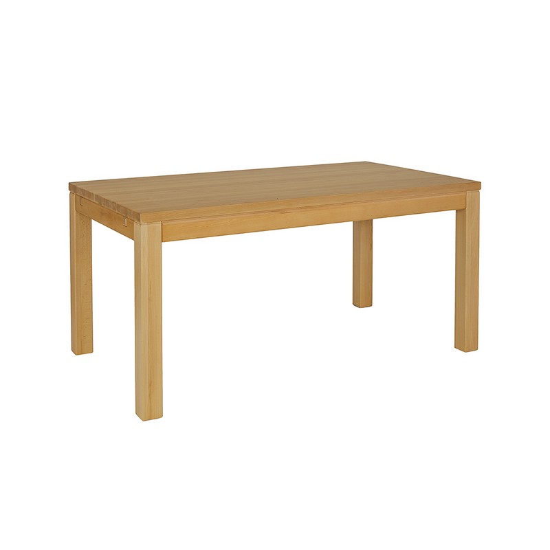 Stół bukowy 140(185)x90/4,0 ST172 Naturalny DREWMAX