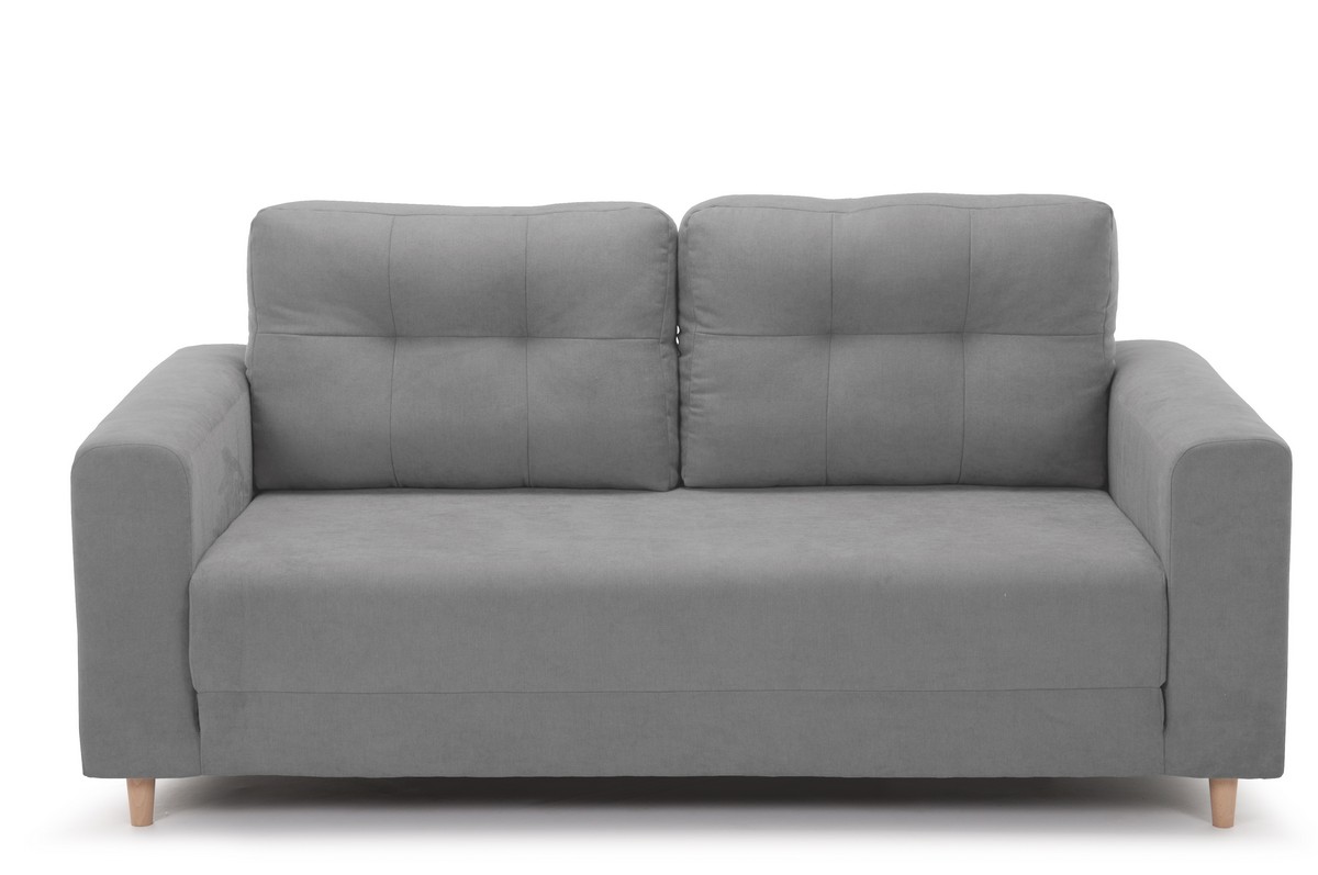 Sofa rozkładana Plant szara MEBLEX - PLANT-ROSTO90GREY