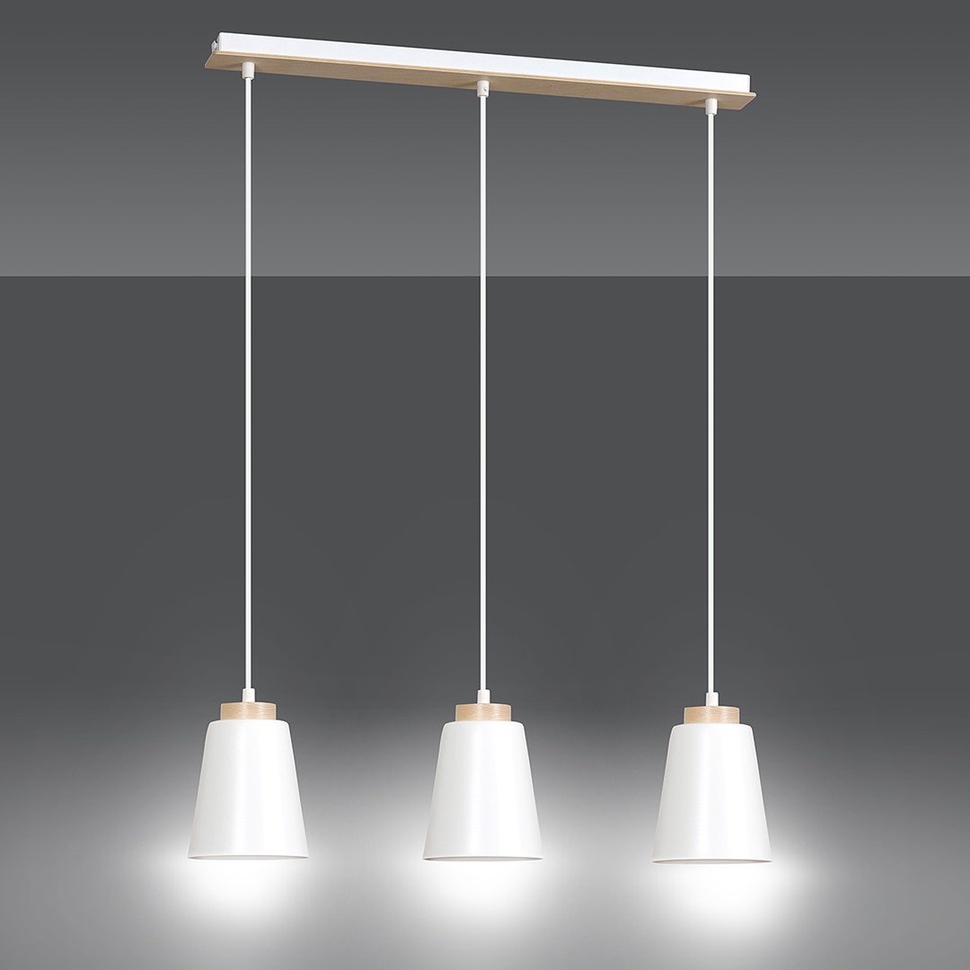 Lampa wisząca BOLERO Biały 443/3 - 443/3