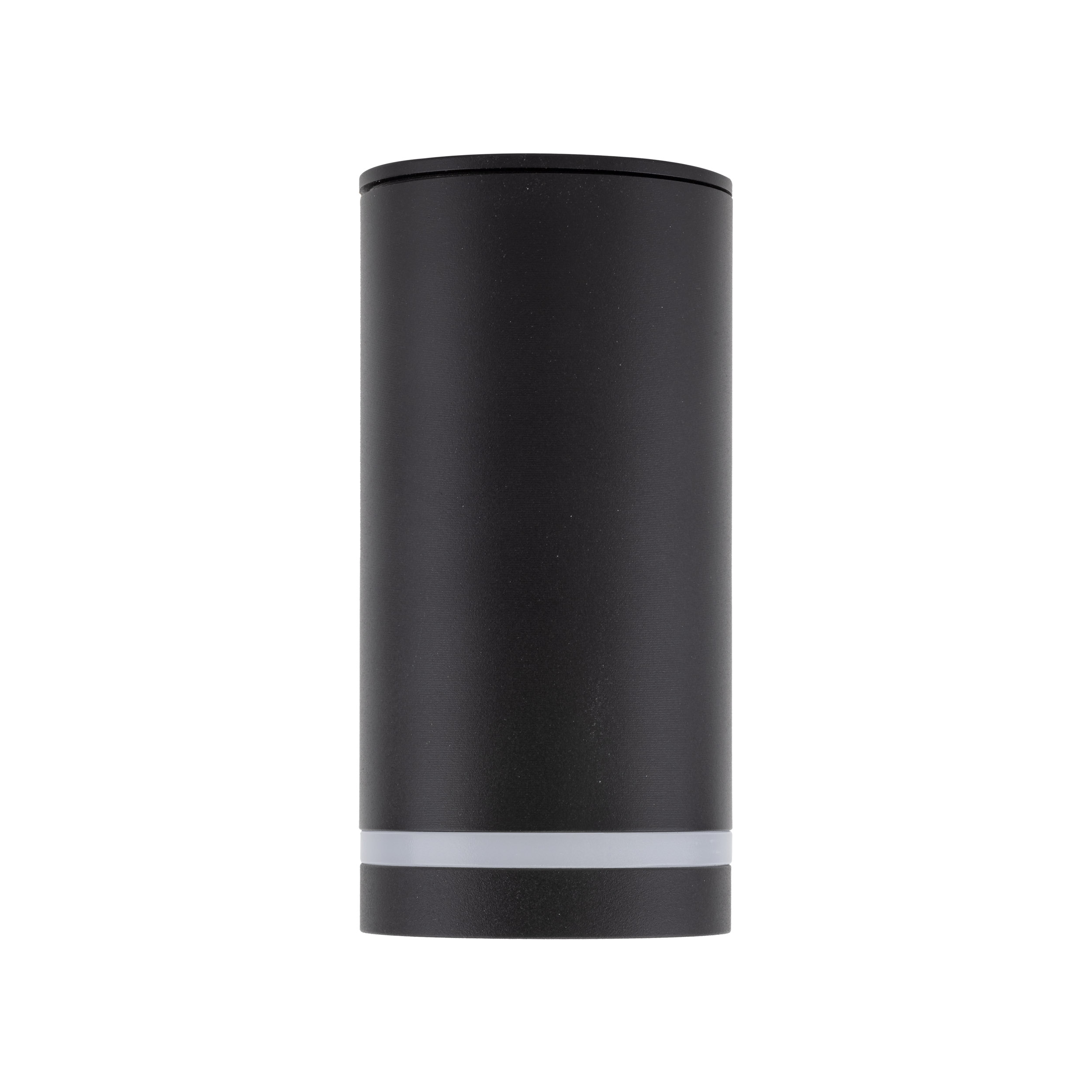 Lampa sufitowa JET czarna z pierścieniem 11x5cm - TK_6918