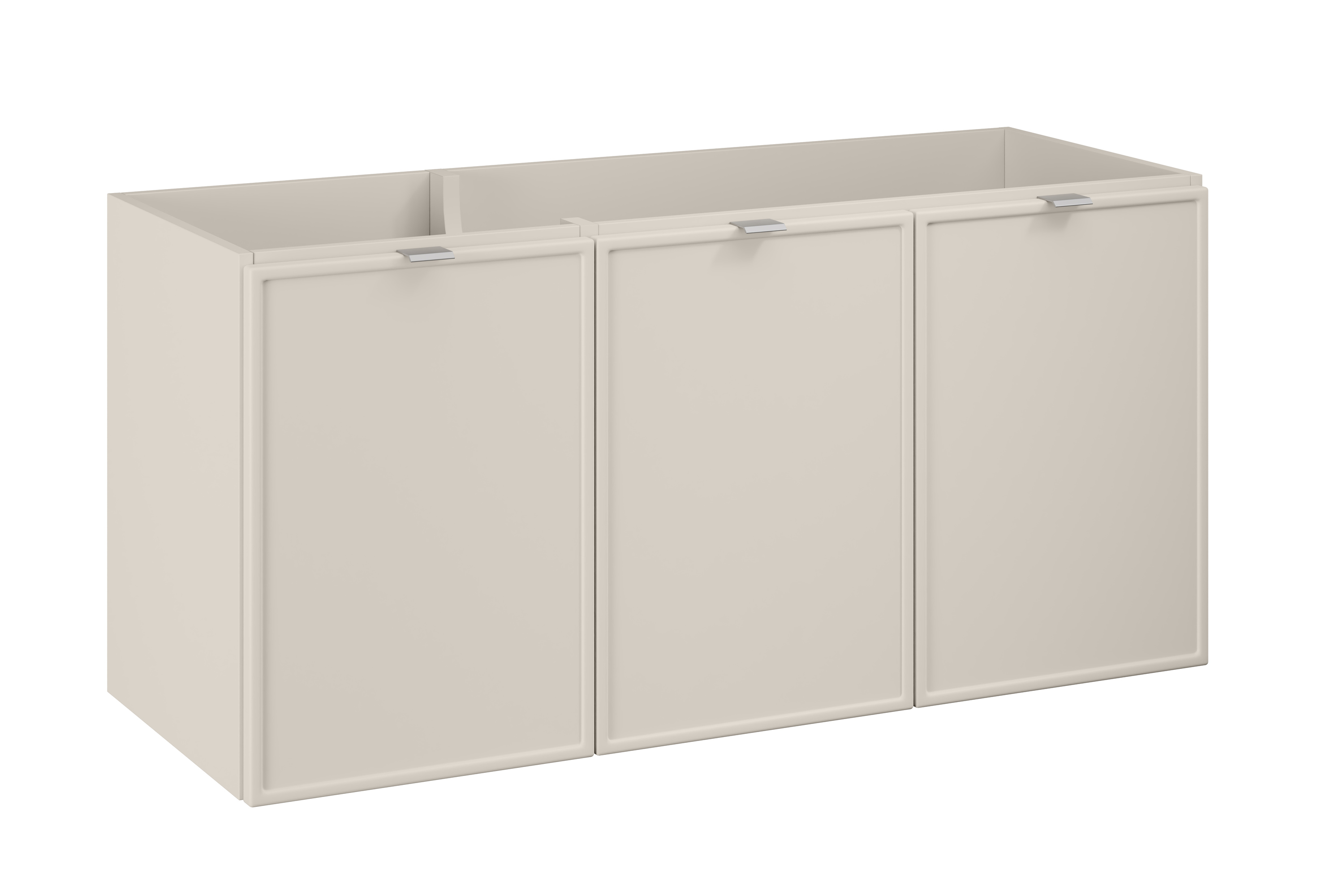 Szafka wisząca pod umywalkę wisząca 3-drzwiowa BELLA Cashmere 120cm