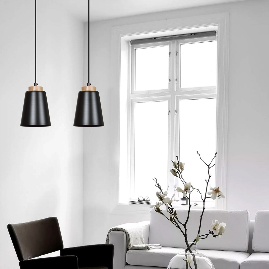 Lampa wisząca BOLERO Czarny 442/2 - 442/2