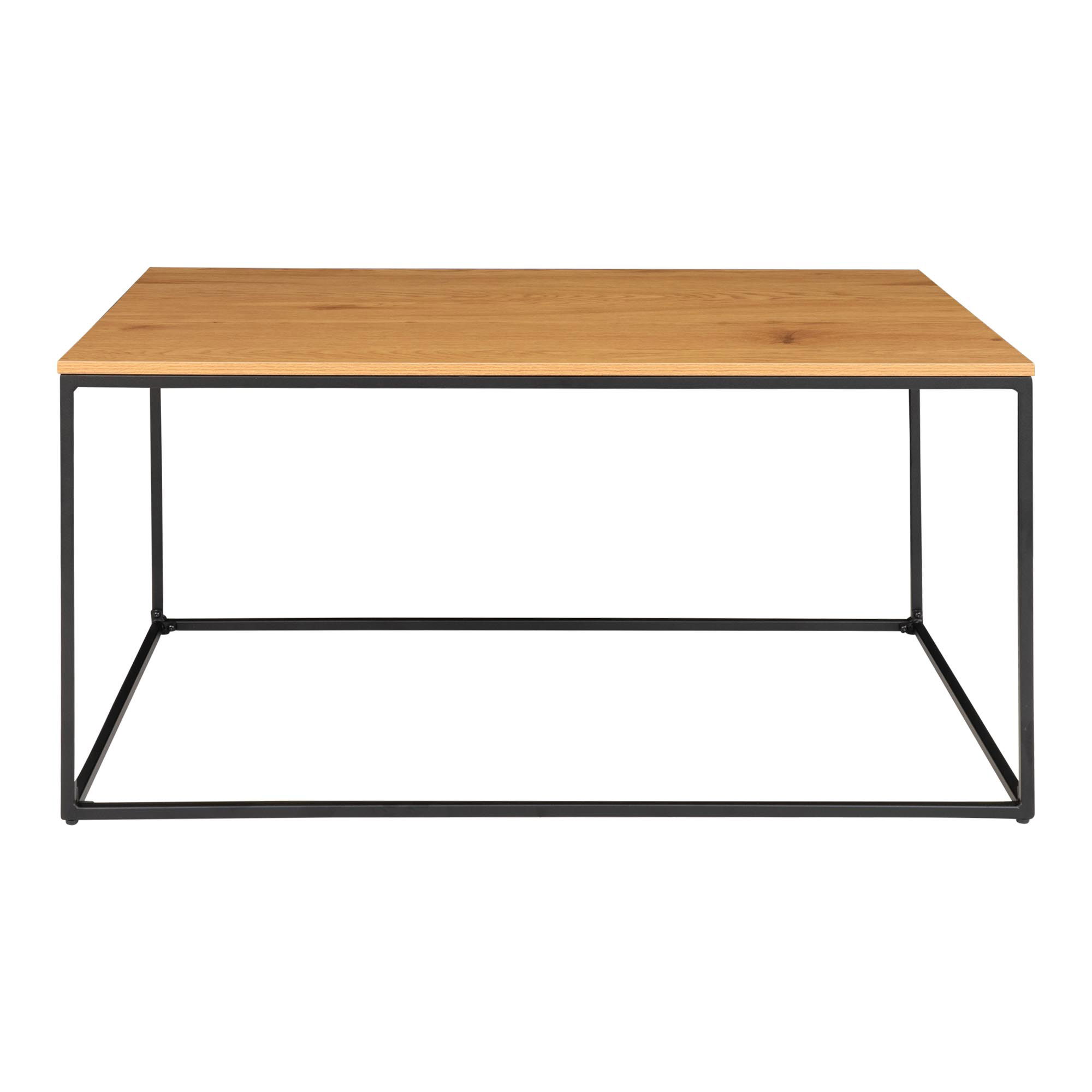 Stolik kawowy prostokątny VITA 60x90x45 cm - efekt drewna - 2101500