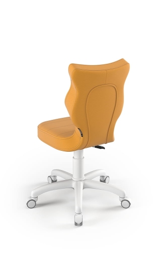 Krzesło dziecięce Petit Biały Velvet 35 rozmiar 3 - AA-A-3-A-A-VT35-B