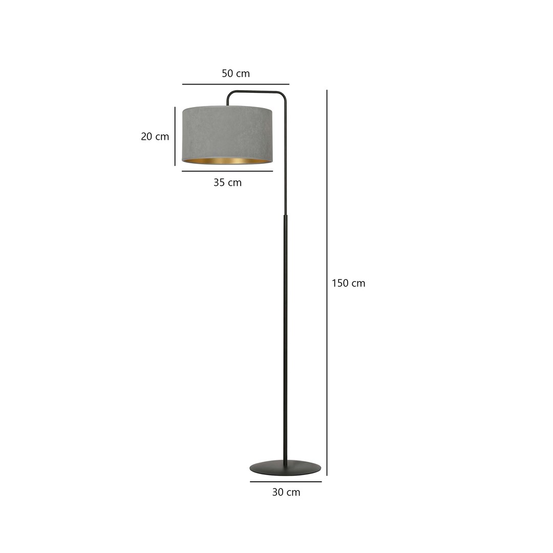 Lampa stojąca HILDE Czarny 1050/LP1 - 1050/LP1