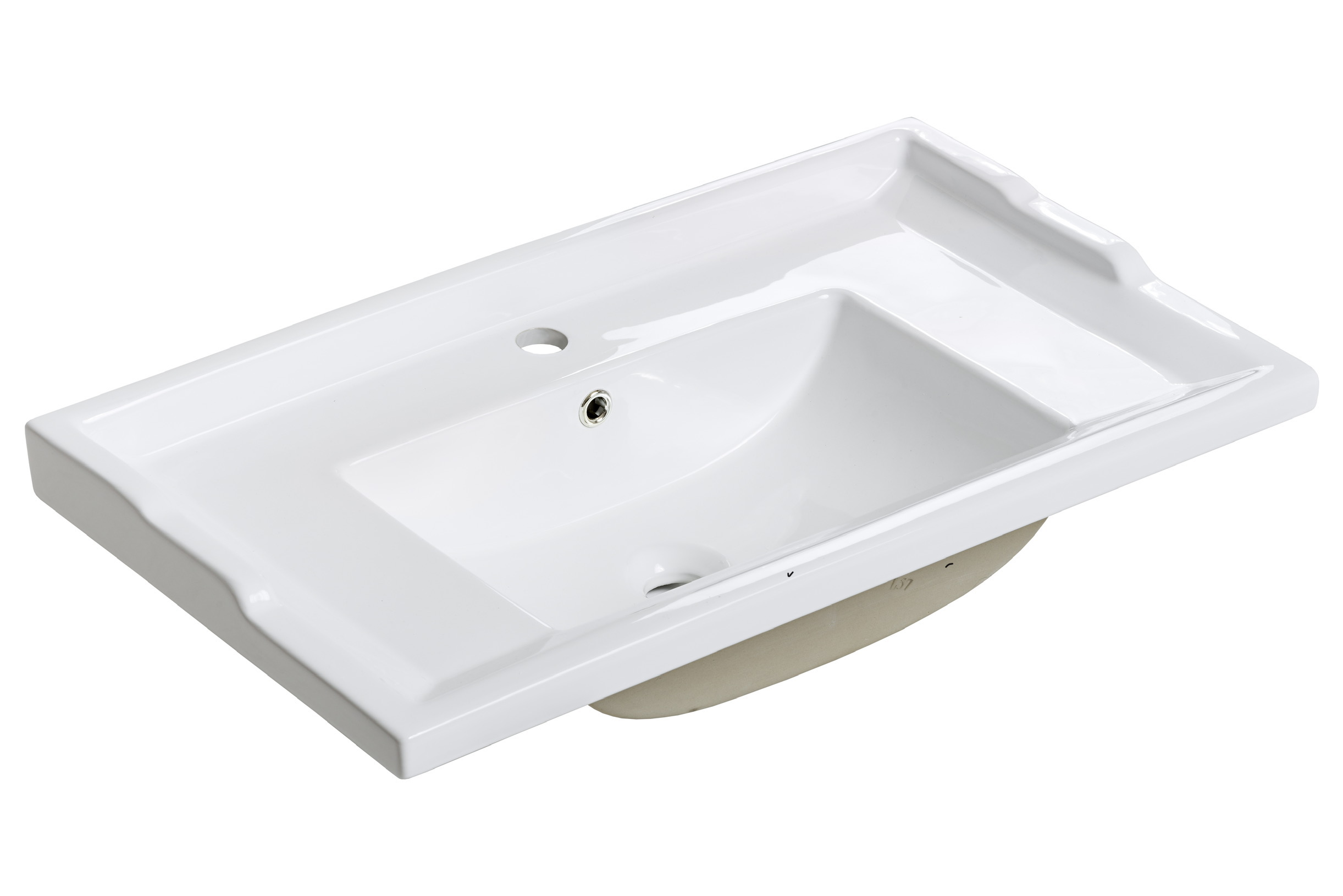 CFP - F80- RETRO- DP- umywalka ceramiczna 80cm / washbasine 80cm double pack