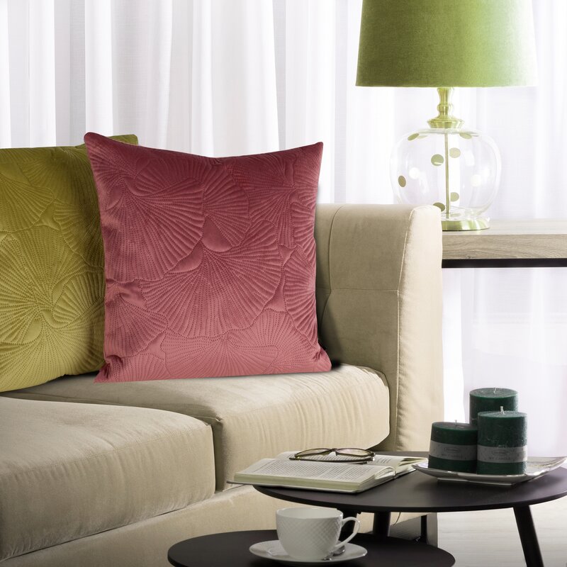 POSZEWKA VELVET 45 X 45 CM JASNOZIELONY - EU_404890