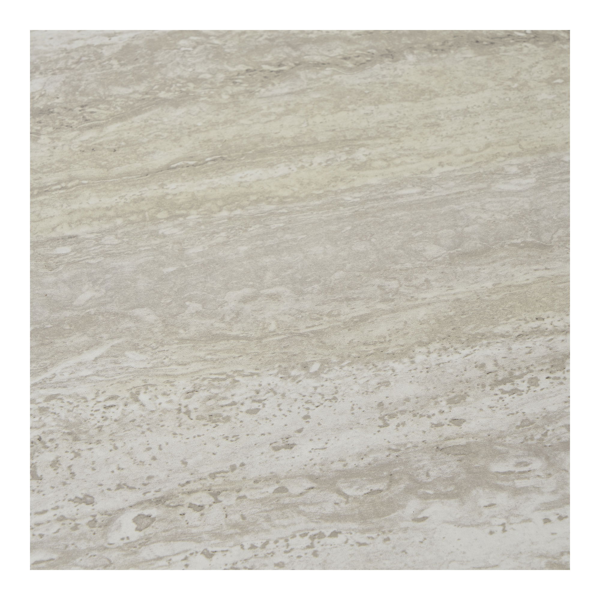 Stolik pomocniczy LEUVEN 27x27 cm - efekt kamienia, nogi czarny - 2102072