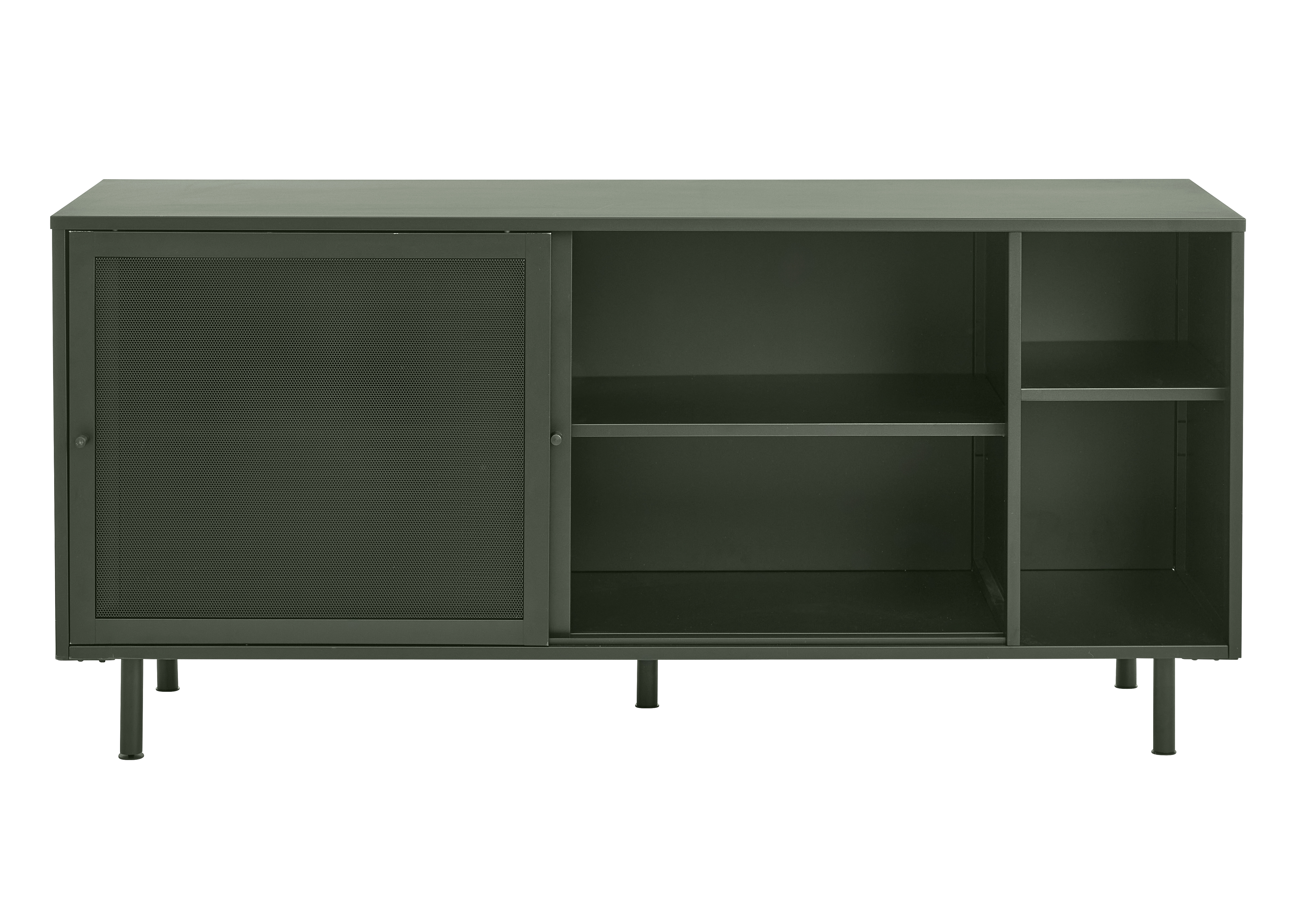 Komoda metalowa 2-drzwiowa VEEP - zielona - UN_50220000