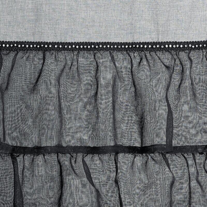 FIRANA GOTOWA CARLI 140 X 250 CM CZARNY - EU_454036