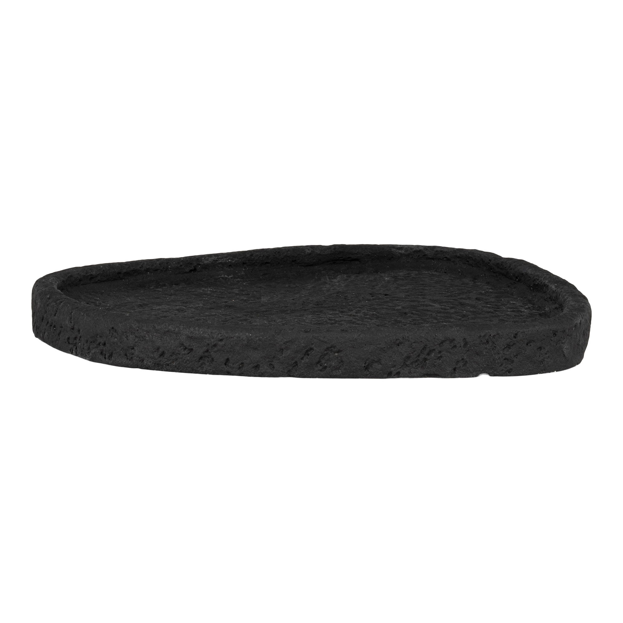 Taca do serwowania cementowa 265x26x2 cm czarna