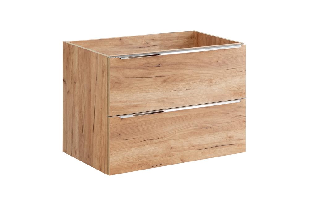 Szafka pod umywalkę CAPRI dębowa 80x57x46cm - CAPRI_OAK_821A_FSC