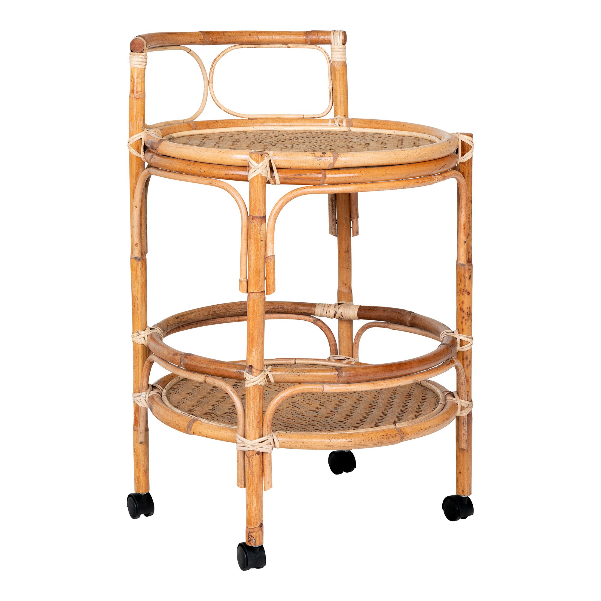 Stolik okrągły ZARAGOZA 55x55 Rattan