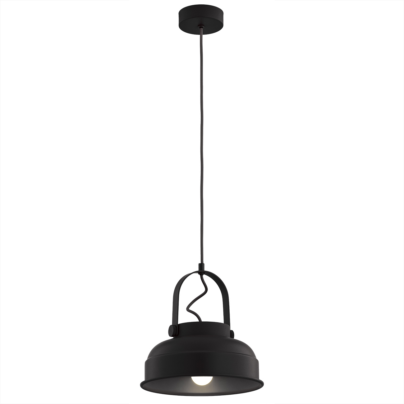 Lampa wisząca DAKOTA czarna 109x26cm